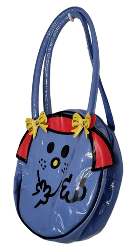 LITTLE MISS GIGGLES Tote Handbag Middle Zip Fashion Handbag - Picture 3 of 7