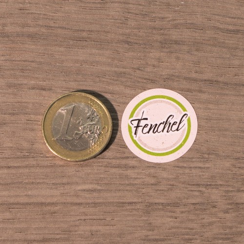 24 Gewürzetiketten – Schwarz/weiß, Rund 4 Cm – Permanent Haftend, Wasserfest – Für Gewürzgläser & Ordnung