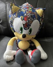 Sonic The Hedgehog Sticker Bomb Plush Doll Large 18 Stuffed Animal SEGA Toy