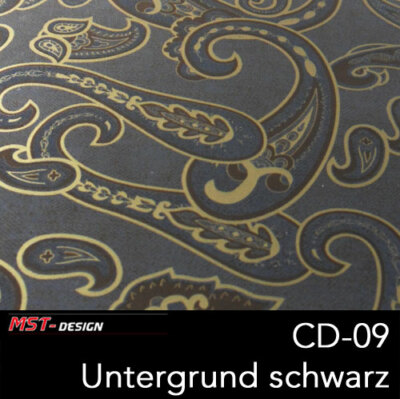 Wassertransferdruck Folie Starterset klein - WTD 4m x 100 cm CD-09 Orient-Dekor