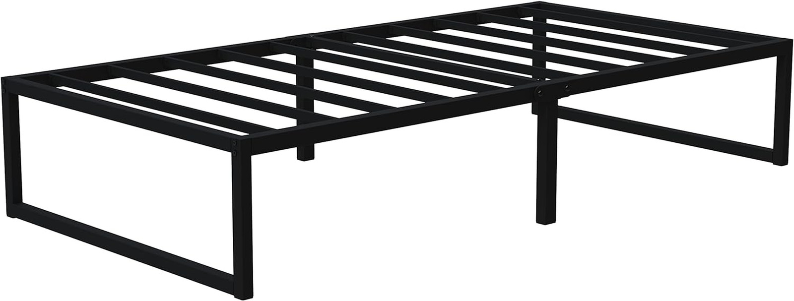 16 Inch Twin Size Bed Frames Heavy Duty Metal Twin Platform Bed Frame No Box Spr