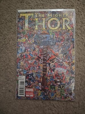 The Mighty Thor #22 Garcin Collage Variant Edition High Grade