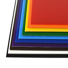 BuyPlastic 7508 White Colored Acrylic Plexiglass Sheet 1/4" x 24" x 36"
