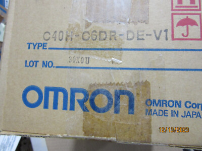 Omron C40H-C6DR-DE-V1 PLC Programmable Controller Sysmac C40H New! Same Day Ship