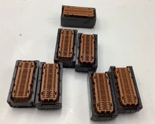 (QTY 7) Aptiv  Delphi 96 Way Female Connector Bottom CodeE Connector EFI