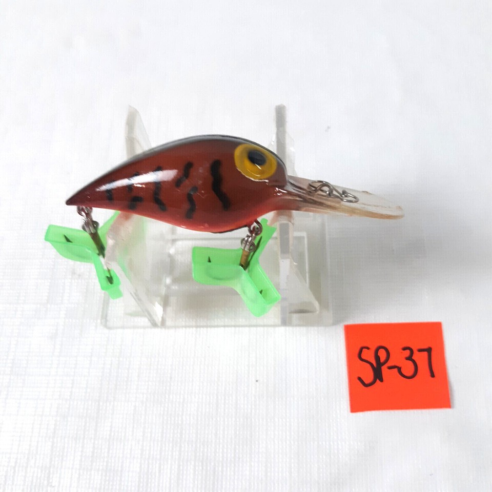 Leurre De Pêche Vintage Storm Pre Rapala Wiggle Wart SV37 - Crankbait Pour Eau Douce - Avec Sa Boîte D'origine