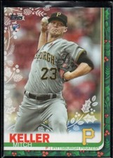 (2) 2019 Topps Holiday #HW146 Mitch Keller PITTSBURGH PIRATES Rookie Card 88. rookie card picture