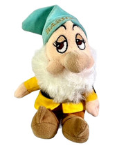 Disney BASHFUL DWARF 8" Mini Bean Bag of Snow White And The Seven 7 Dwarfs