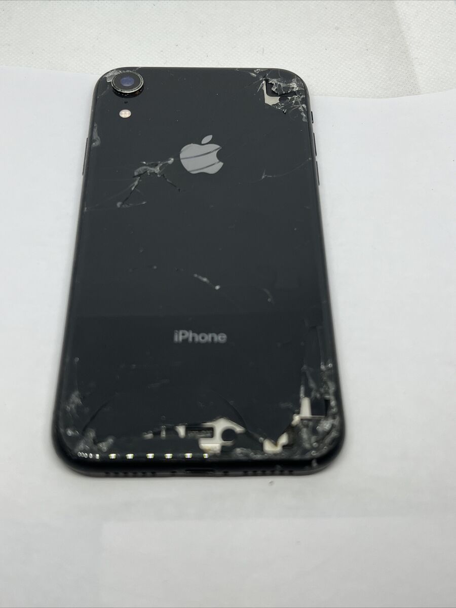 Genuine Apple iPhone XR Black Housing Frame Back Cover Genuine Apple iPhone XR Black Housing Frame Back Cover