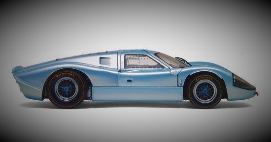 Modellino Ford GT40 1:18 – Le Mans, Qualità Museo, Metallo Pressofuso Personalizzato