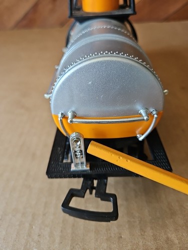 New Bright G Scale Union Pacific UP Single Dome Tanker Car Silver Orange 1986 G4 - Picture 5 of 15