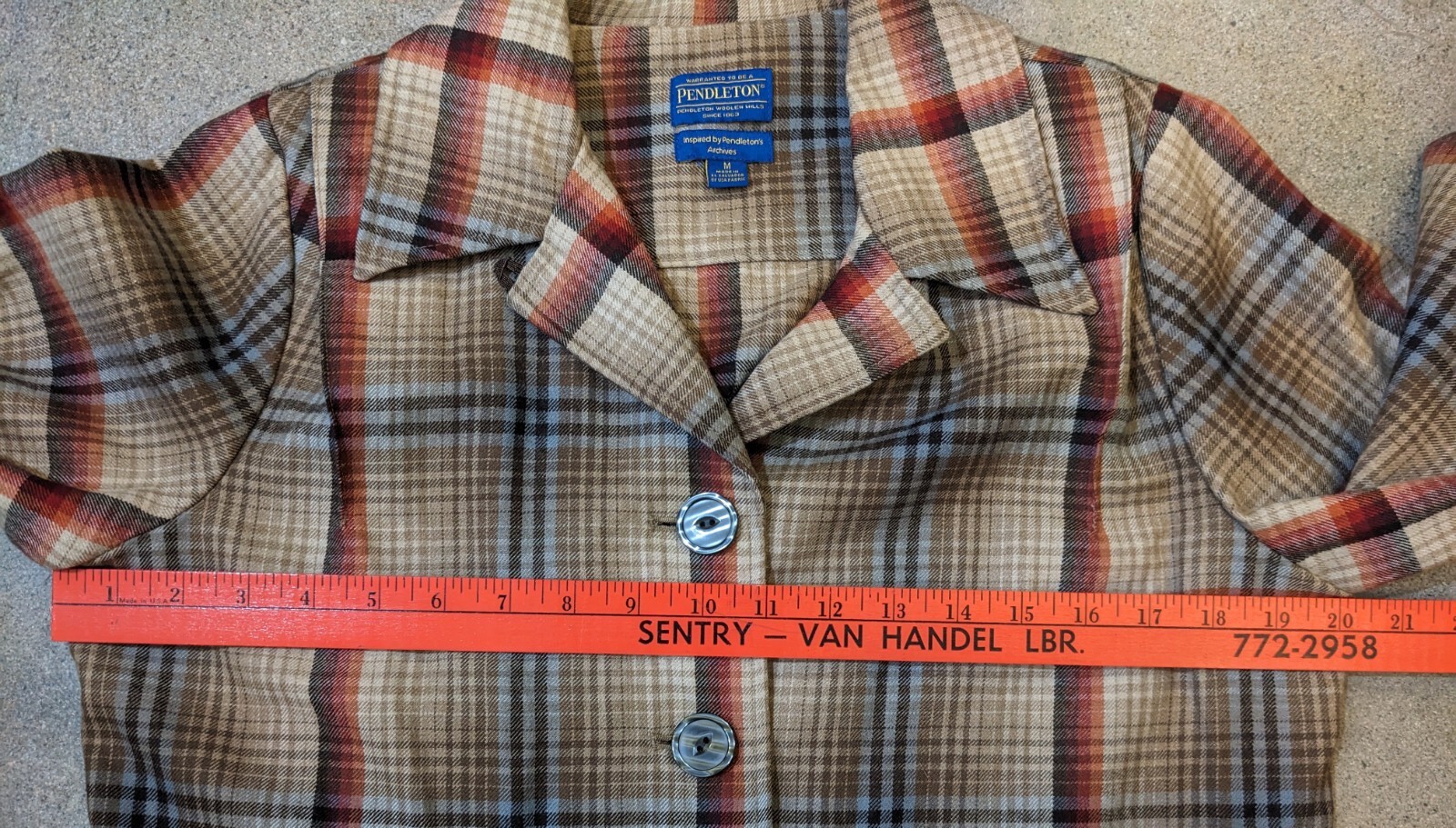 Women's Pendleton Wool Jacket Inspired By The Arc… - image 5