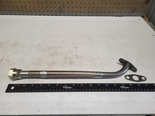 Turbo Oil Drain Connection for L10 Cummins. Unbranded # 3899508 Ref. # 4312004