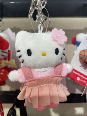 HELLO KITTY  SANRIO X Lowrys Farm %me - Plush Doll Cute Kawaii With Keychain