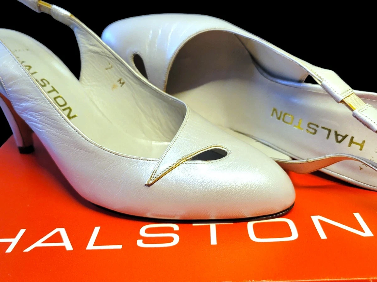 Vintage halston best sale shoes