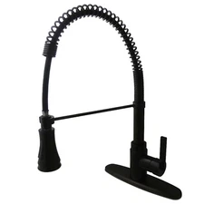 GSY8875CTL Single-Handle Pre-Rinse Kitchen Faucet, Oil Rubbed Bronze, Bronze