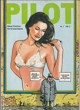 ✪ PILOT #7 Alle Frauen sind gleich..., Volksverlag 1981 COMICHEFT Z1/1- *Satire
