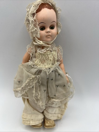 Krueger antique Creepy Doll 1900s Haunted Scary 9” Vintage