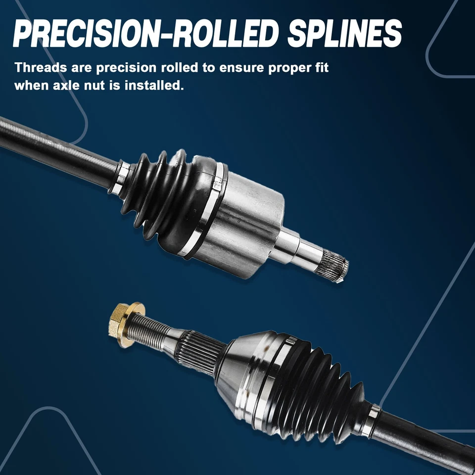 2x Front CV Axle Shaft for Chevy Impala Venture Lacrosse Century Intrigue Foto 4 de 4