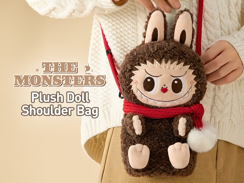 POP MART THE MONSTERS Classic Series Plush Shoulder Bag 250