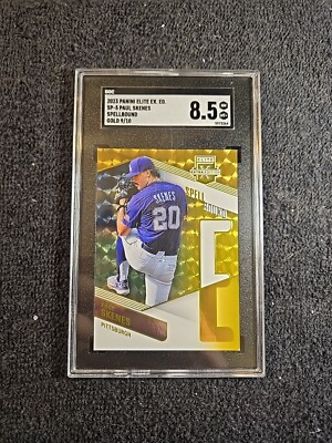 #ad 2023 PAUL SKENES RC 9 10 SGC 8.5 Elite Extra Ed #SP 5 Spellbound $99.99