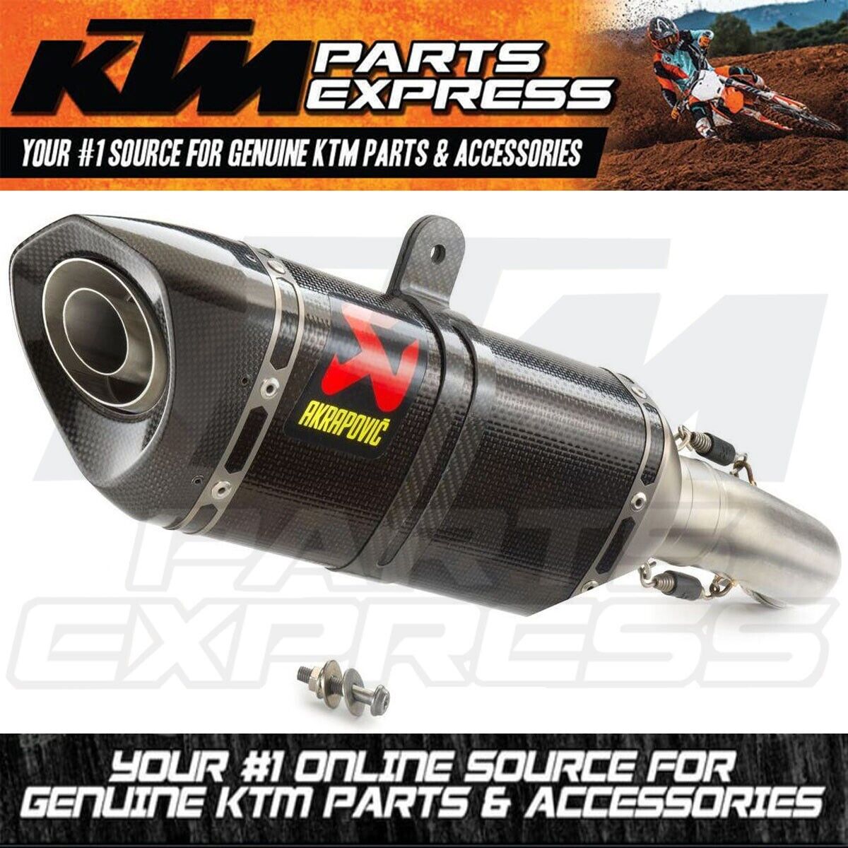 NEW AKRAPOVIC SLIP-ON-LINE RC 390 2022-2023 390 DUKE 2021 2023 94305999000