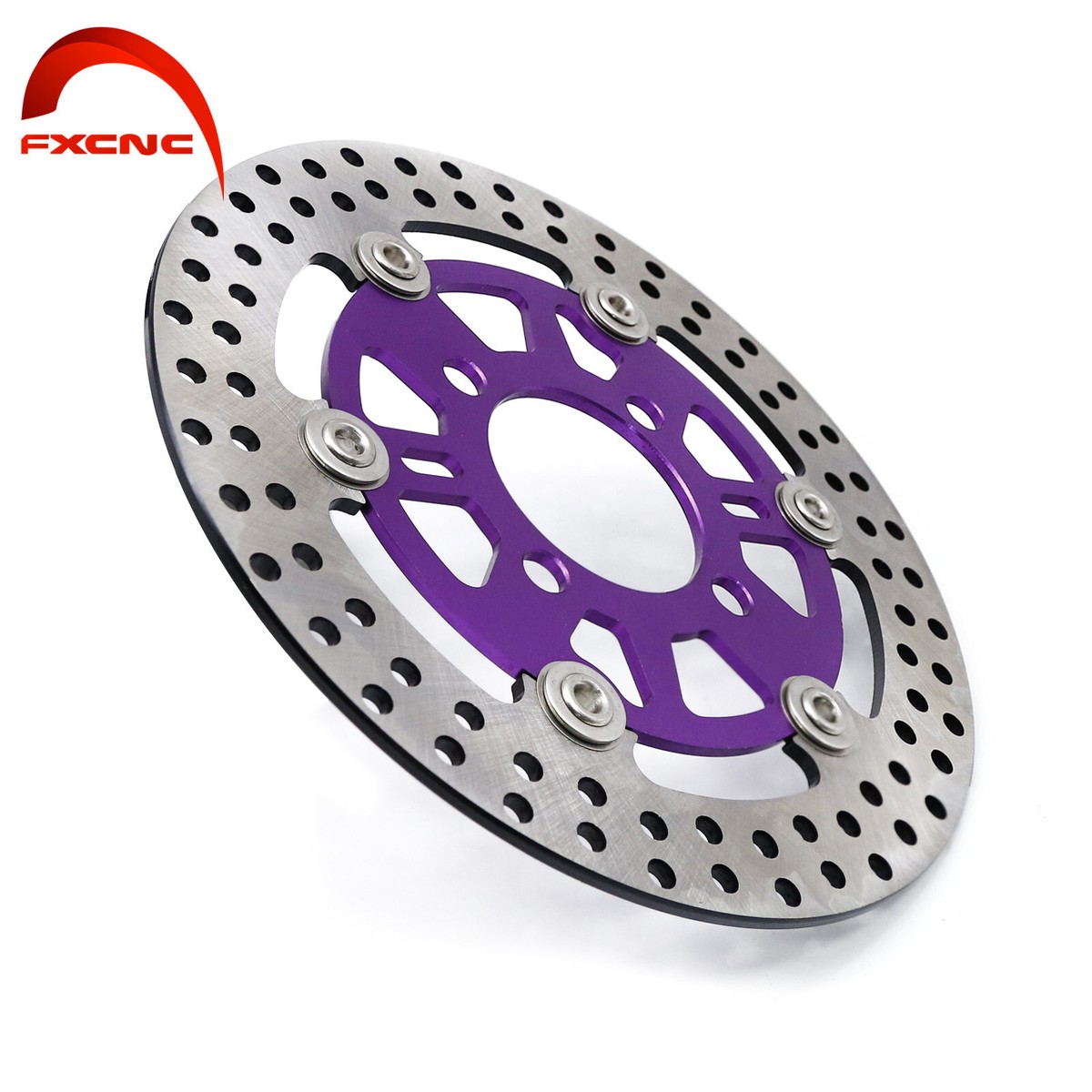 CNC Purple Parts Front Brake Disc Rotor Iron For Honda Grom MSX125