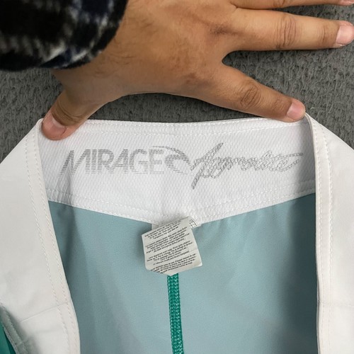 RIP CURL Mirage Board Shorts Mens Size 32 Blue Orange Colorblock Swim Surfer Dad - Picture 7 of 11