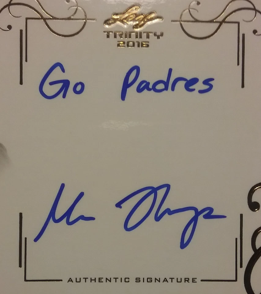 2016 Leaf Trinity MASON THOMPSON Autograph - Image 2 of 4