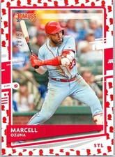 2020 Donruss Presidential Collection #134 Marcell Ozuna #/50 St. Louis Cardinals