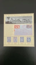 US 2002 #3694 37c Hawaiian Missionary Stamps sheet of 4 MNH