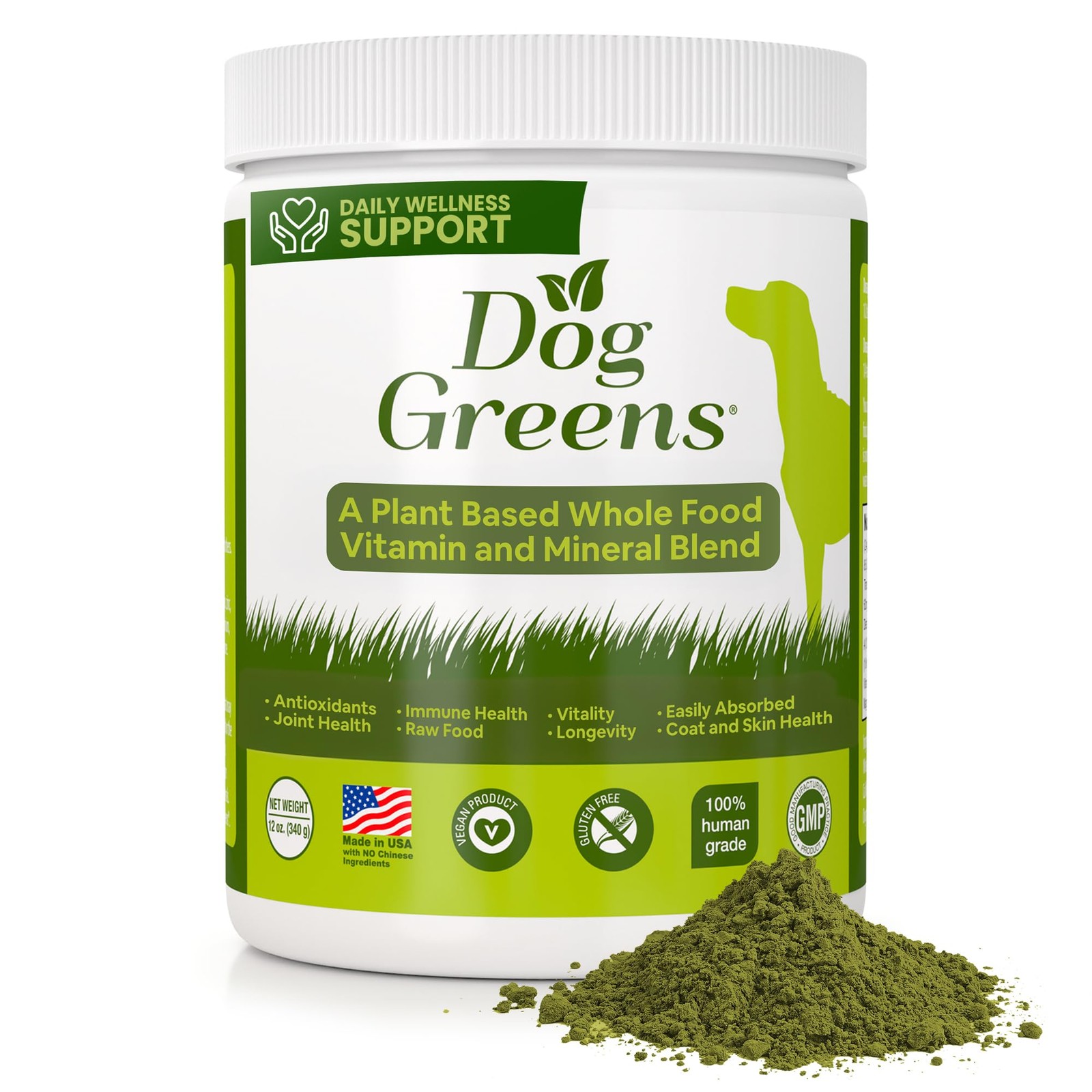 Multivitamin Powder Dog Vitamin And Supplements Organic Kelp