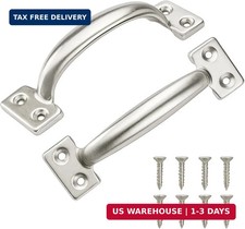 6 Inch Gate Handle Outdoor 304 Stainless Steel Door Pull Handle Rustproof