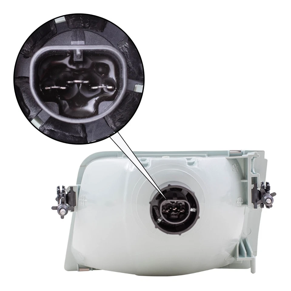 Headlight For 1993-1997 Ranger Set F37Z13008A FO2503115 - Imagem 4 de 4