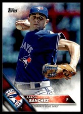 2016 Topps Aaron Sanchez Toronto Blue Jays #113