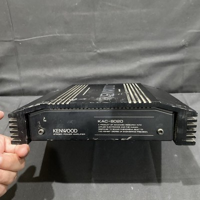 Vintage Kenwood KAC-8020 High Power - Car Amp Rare. Untested. Made