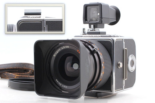 ⏯️ [MINT w/ Hood] Hasselblad 903 SWC Camera Body 38mm Lens Finder A12 II JAPAN