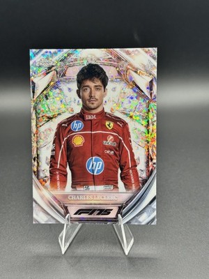 2025 Topps Chrome Formula 1 - Diamond 75th Anniversary Charles Leclerc #D75-3