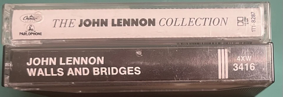Lot Of 2 John Lennon Cassettes Lennon Collection And Walls And Bridges - Image 3 of 3