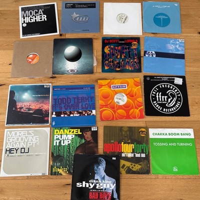 Vinyl Bundle X17 12''Singles Various Electronic/Dance/house mainly 90s early 0s