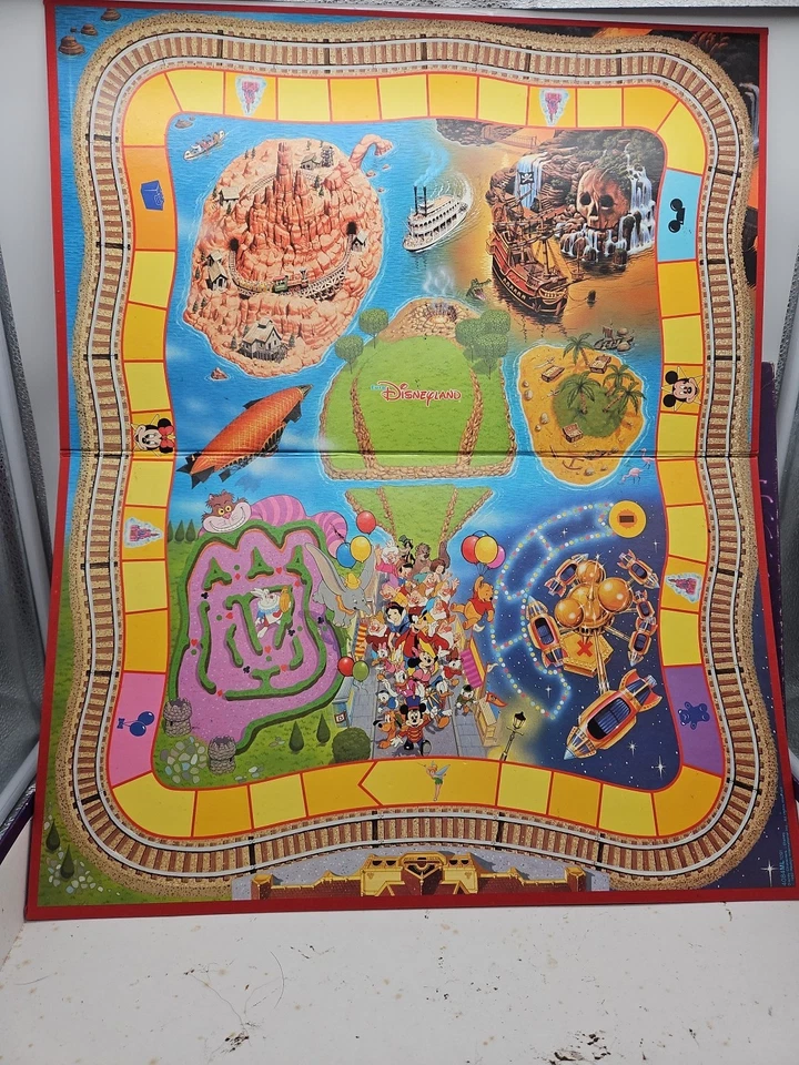 MB Spiele - Euro Disneyland - Das Spiel (1992) Vintage Familienspiel - Bild 3 von 4