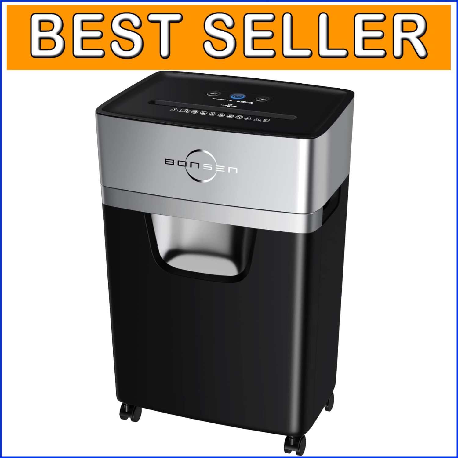 16-Sheet Heavy Duty Cross-Cut Paper Shredder - 60-Minute Qui
