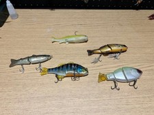 Big Bait Fishing Lure Set 6 Pack Lightweight Lures for Bass Pike