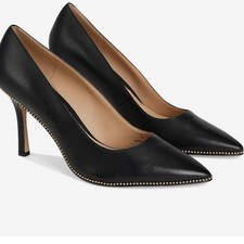 Coach COACH Samantha Leather Pumps Black Size 8B NIB