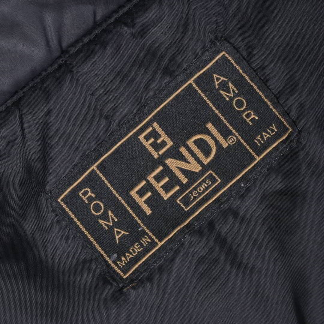 FENDI Vintage Logo Line Batting Long Blouson Used CYHE-0 thumbnail 10