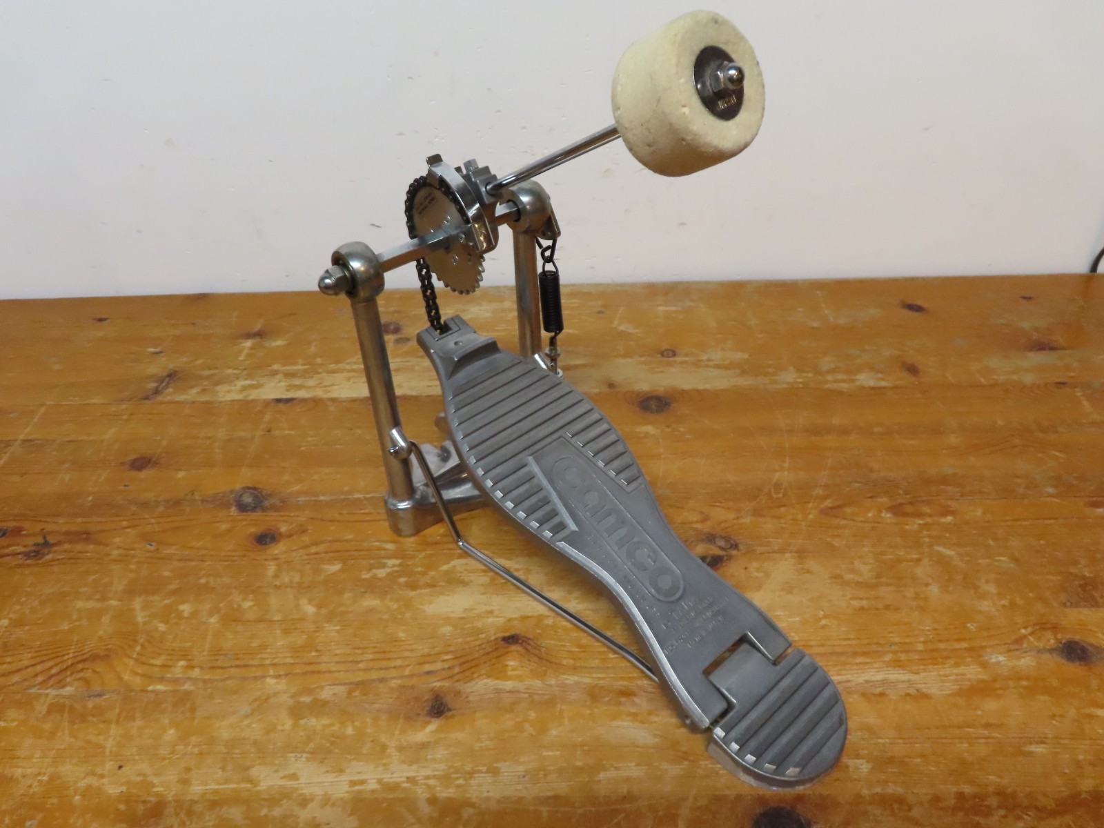 Vintage 1970's Camco by Tama Bass Drum Pedal Japan Excellent Condition and Clean