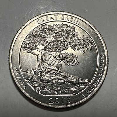 2013-P Great Basin National Park Circulated Coins   
