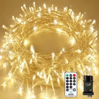 Lichterkette Weihnachtsbeleuchtung LED AußEn Innen Wasserdicht 25M 200LED Timer