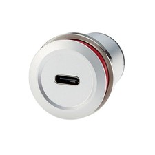 1 PCS USB 2.0 To USB 3.1 C Embedded Panel Mount Connector Threaded Flush