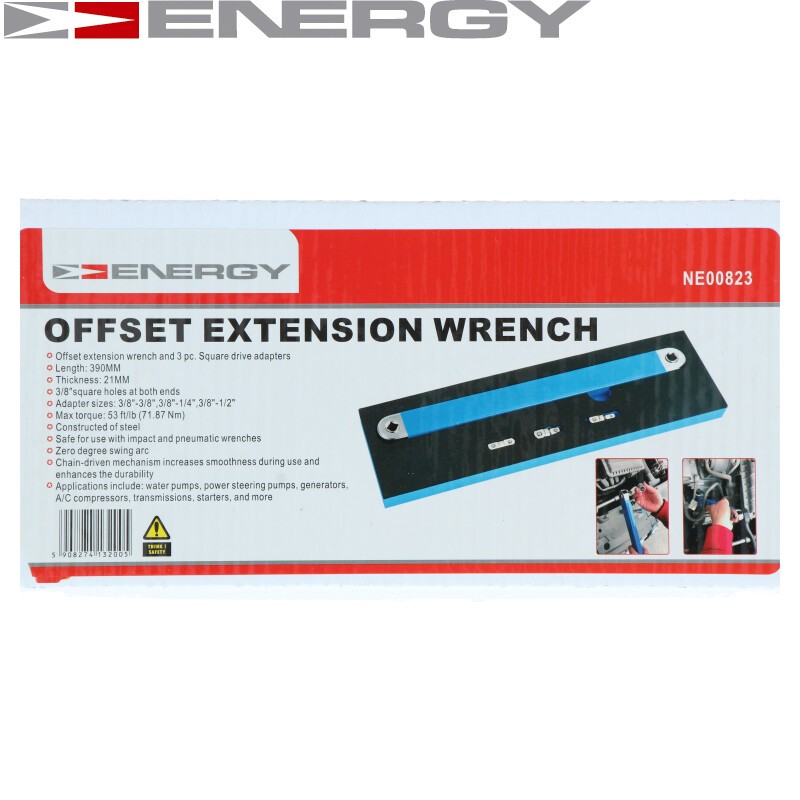 Fits ENERGY-NARZ�DZIA WARSZTATOWE NE00823 GEAR EXTENSION WRENCH   ⭐UK Stock⭐
